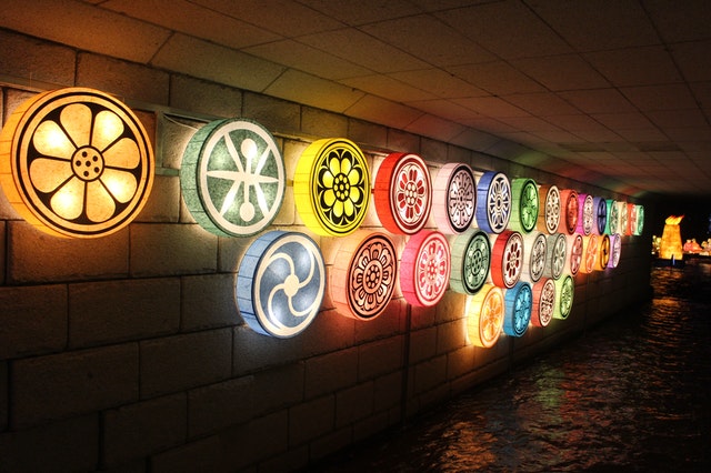 Lantern festival hanging lights